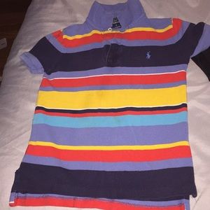 3 boys Ralph Lauren Polo shirts